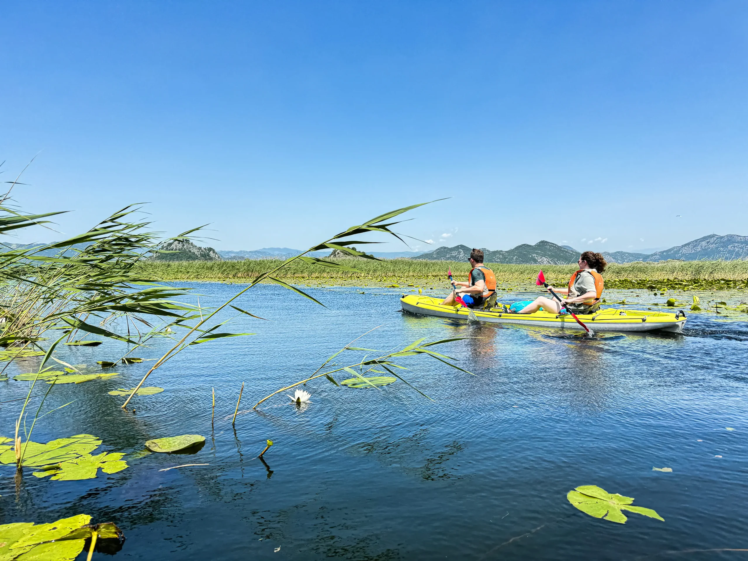 Lake Skadar kayak