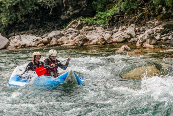 Tara river pack raft adventure
