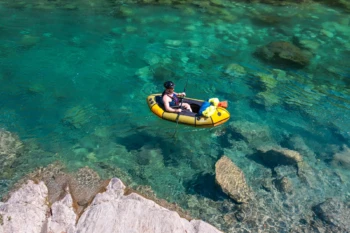 Tara river pack raft adventure