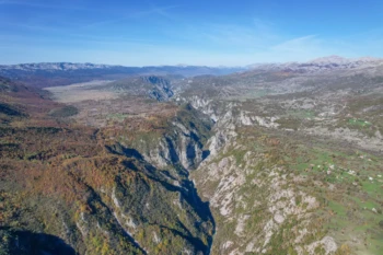 Komarnica River canyon