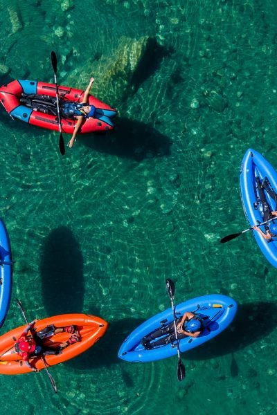Packrafting on the Tara
